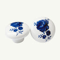 Puxador Porcelana Redondo Estampa 38mm - C1136