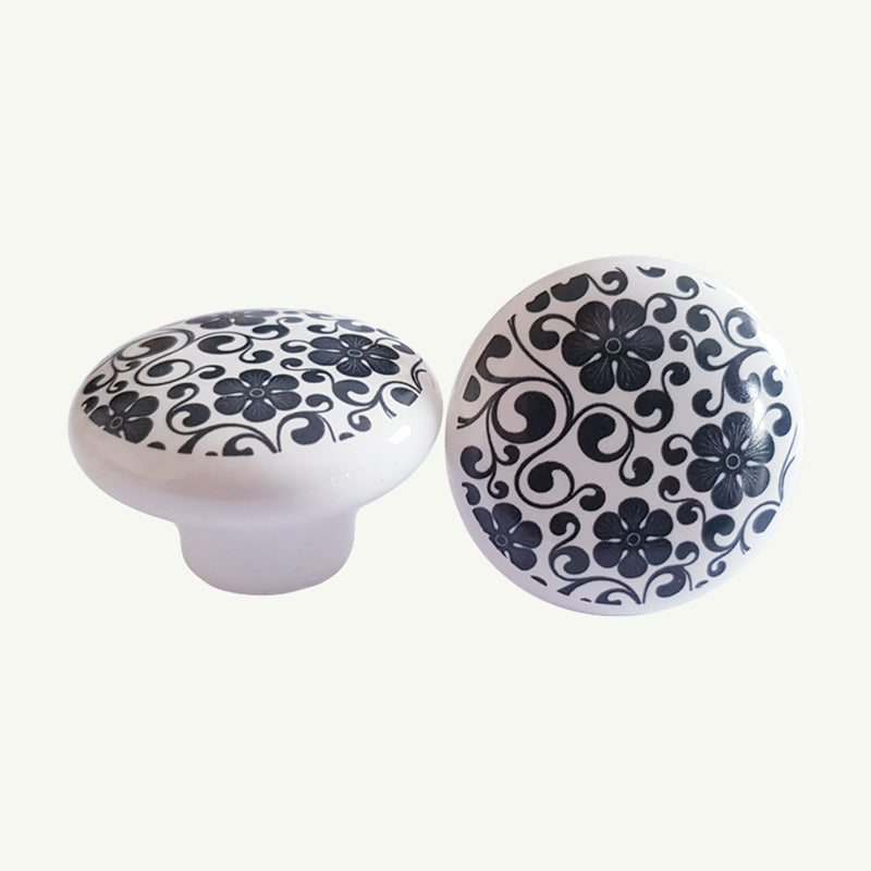 Puxador Porcelana Redondo 38mm - C1141