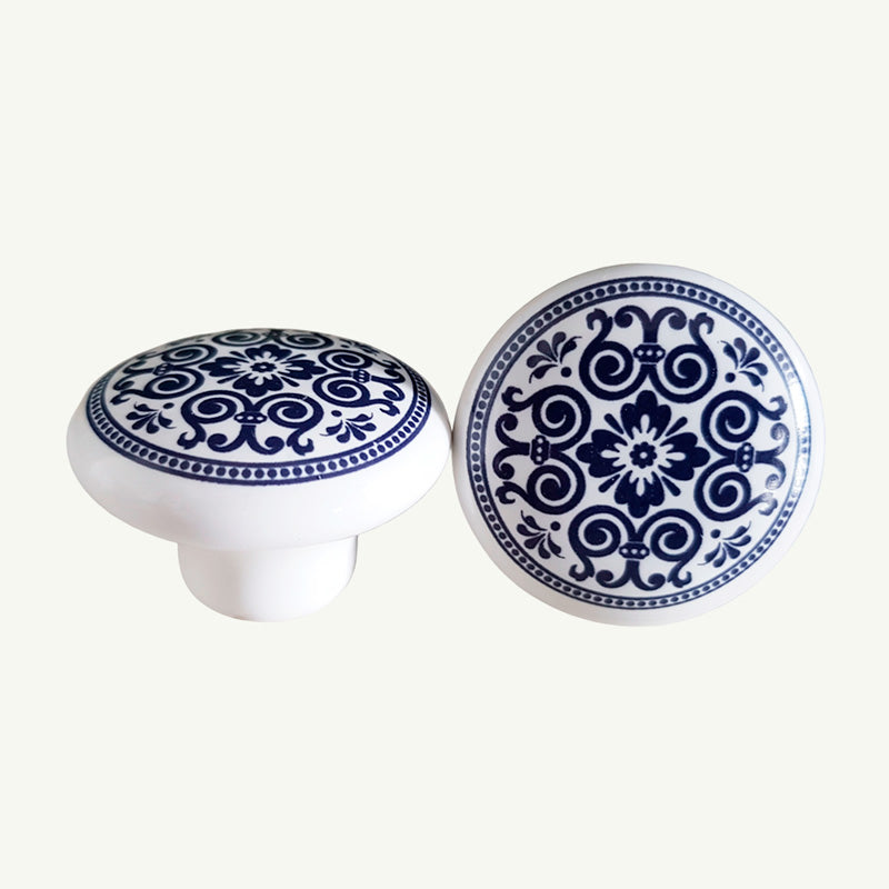 Puxador Porcelana Redondo 38mm - C1142