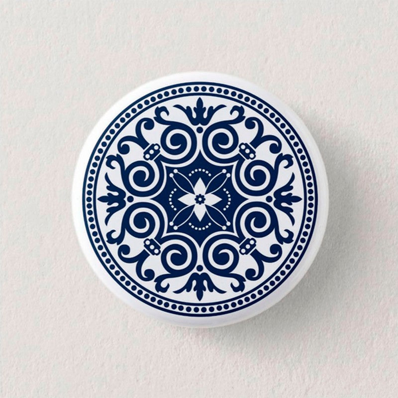 Puxador Porcelana Redondo 38mm - C1143