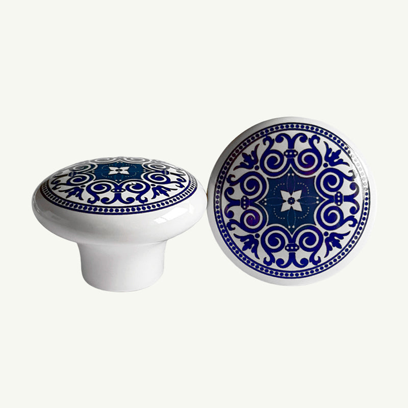 Puxador Porcelana Redondo 38mm - C1143