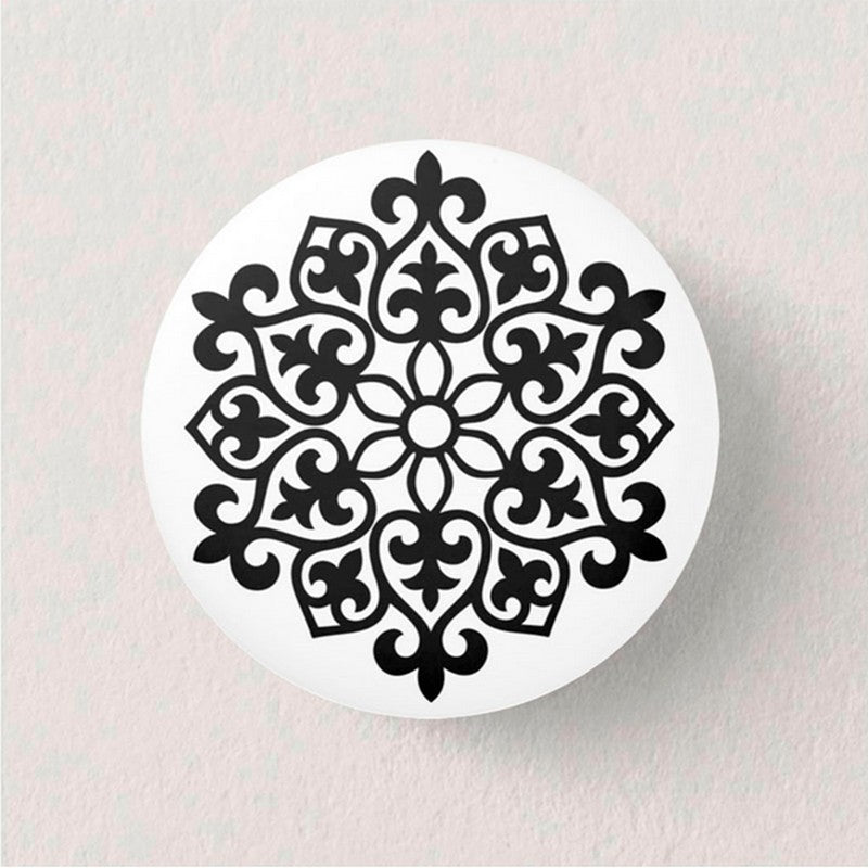 Puxador Porcelana Redondo 38mm - C1146