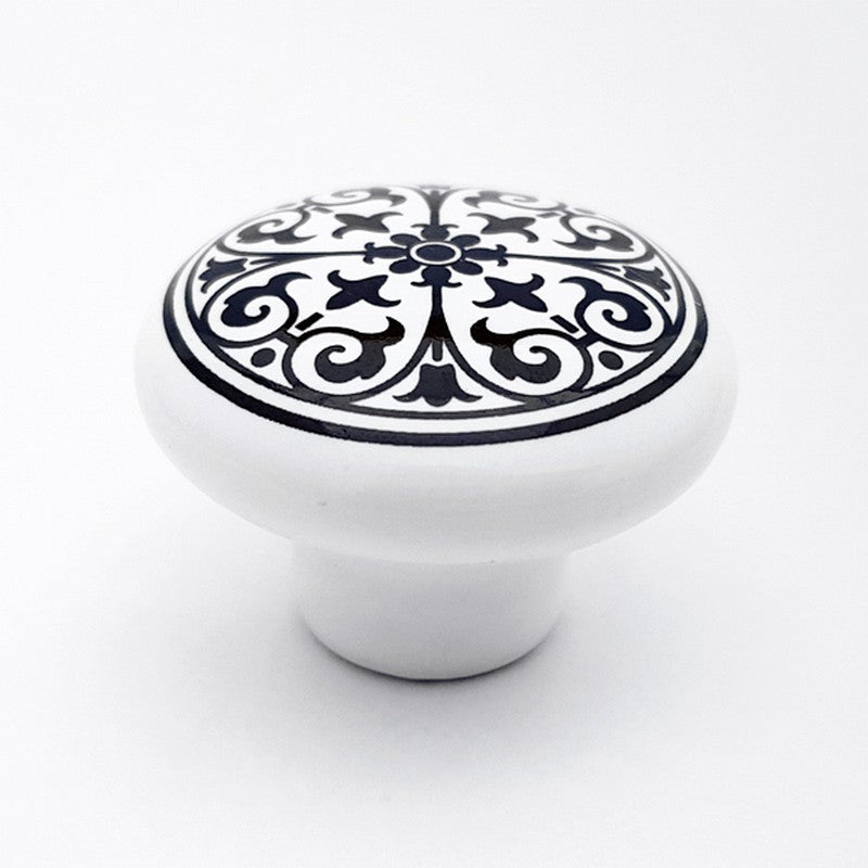 Puxador Porcelana Redondo 38mm - C1147