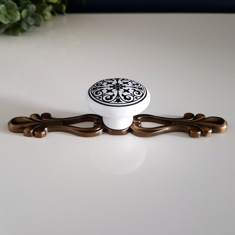 Puxador Porcelana Redondo 38mm - C1147