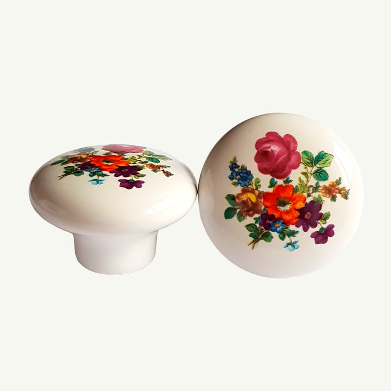 Puxador Porcelana Redondo 38mm - C1150