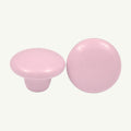 Puxador Porcelana Redondo Rosa Claro 38mm - C1158