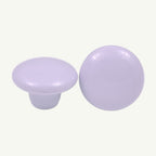 Puxador Porcelana Redondo Roxo Claro 38mm - C1159