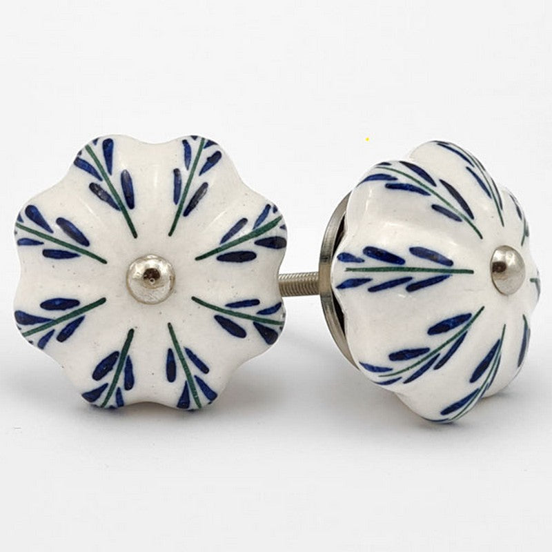 Puxador Porcelana Abóbora 42MM - C1459