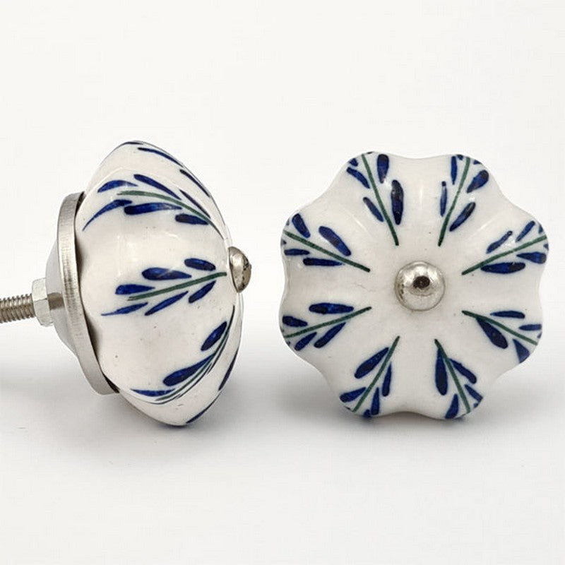 Puxador Porcelana Abóbora 42MM - C1459