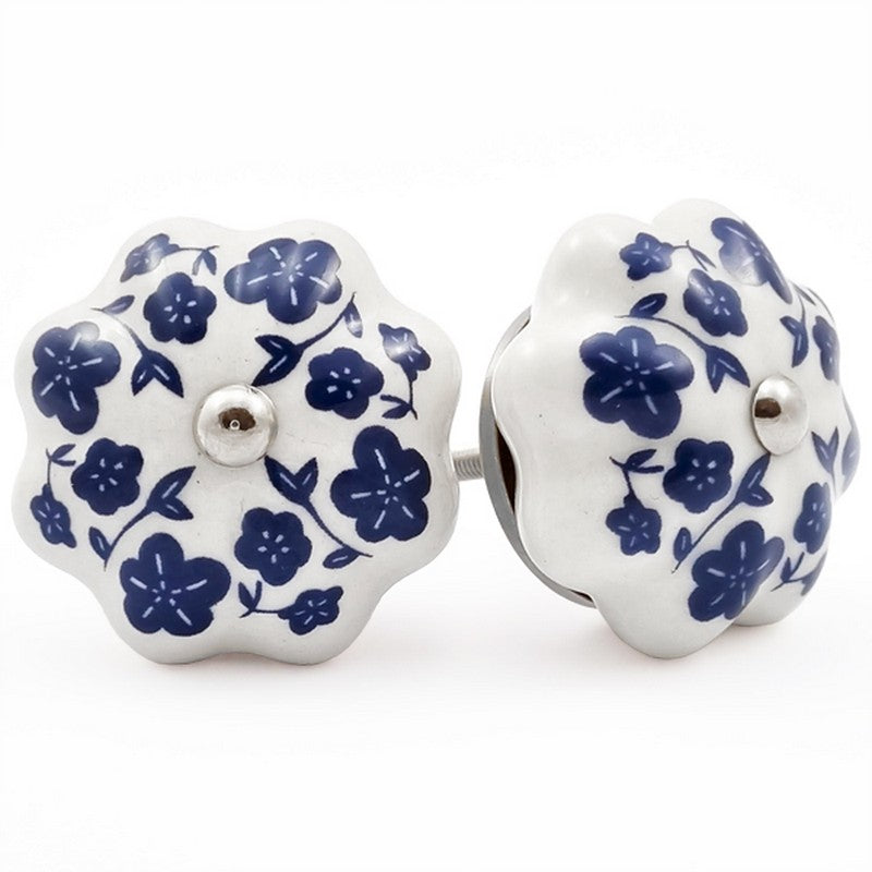 Puxador Porcelana Abóbora 42MM - C1460