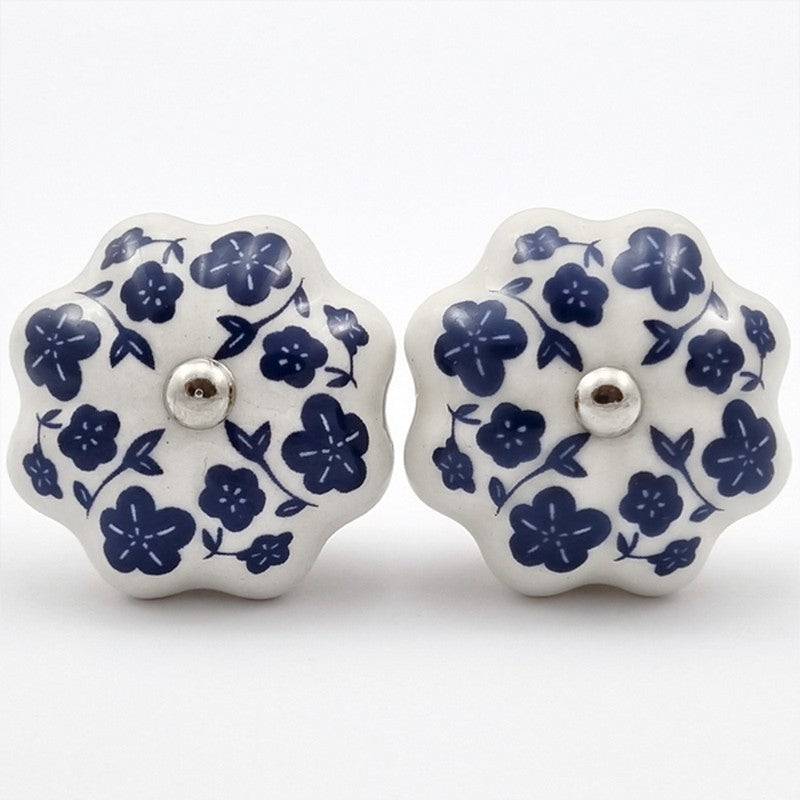 Puxador Porcelana Abóbora 42MM - C1460