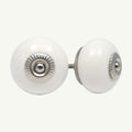 Puxador Porcelana Branco 41MM - C1514