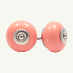 Puxador Porcelana Rosa Claro 41MM - C1518