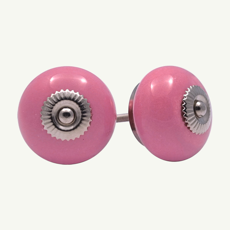 Puxador Porcelana Rosa 41MM - C1519