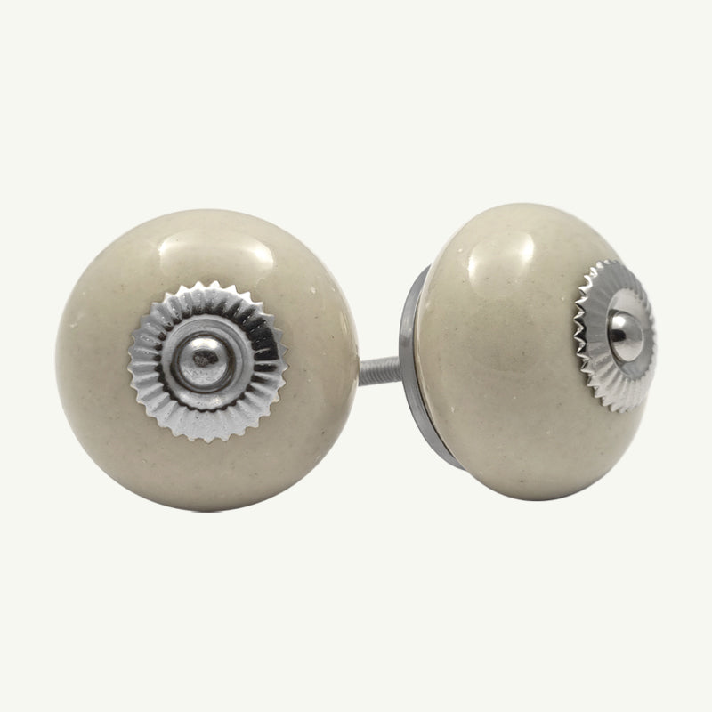 Puxador Porcelana Areia 41MM - C1527