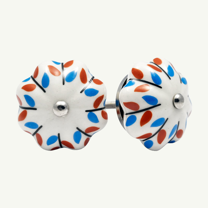 Puxador Porcelana Abóbora 42MM - C1537