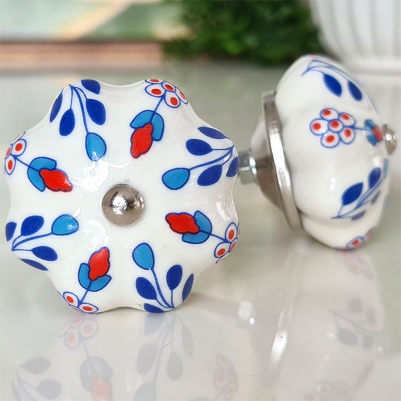 Puxador Porcelana Abóbora 42MM - C1537