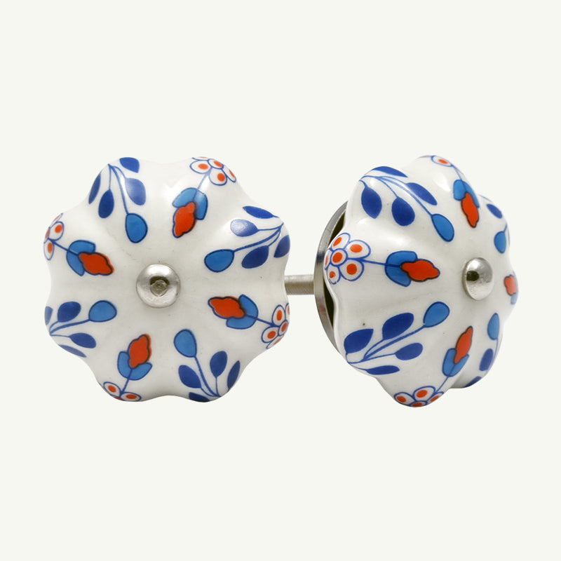 Puxador Porcelana Abóbora 42MM - C1538