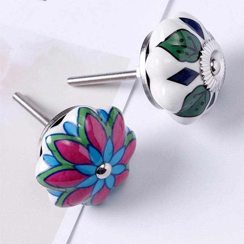 Puxador Porcelana Abóbora 42MM - C1542