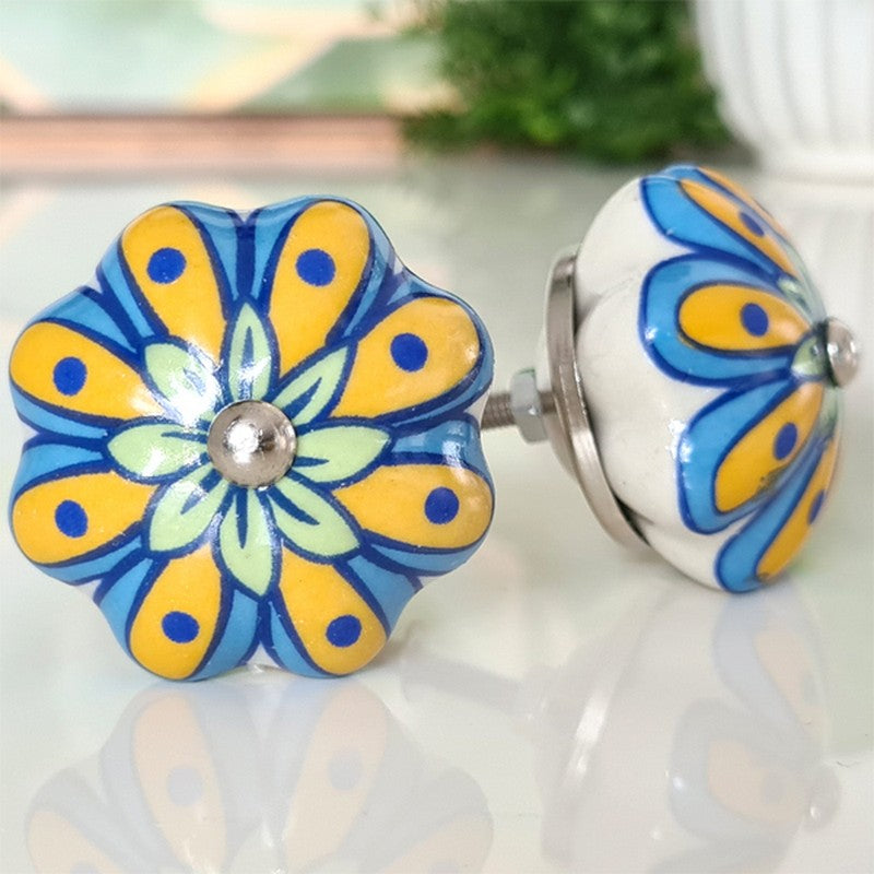 Puxador Porcelana Abóbora 42MM - C1547