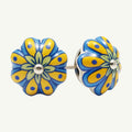 Puxador Porcelana Abóbora 42MM - C1547