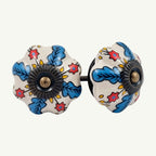 Puxador Porcelana Abóbora 42MM Antique - C1566