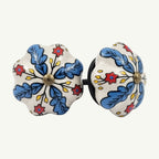 Puxador Porcelana Abóbora 42MM Antique - C1566