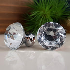 Puxador Cristal Shine 30mm Base Cromada - C2201