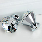 Puxador Cristal Shine 30mm Base Cromada - C2201