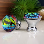 Puxador Cristal Shine 30mm Frutacor Base Cromada - C2204