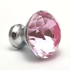 Puxador Cristal Shine 30mm Rosa Claro - C2205