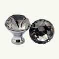 Puxador Cristal Shine 30mm Fumê - C2209