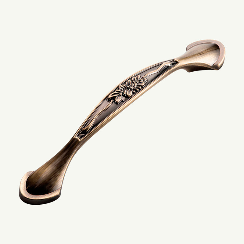 Puxador Metal Alça Ouro Velho 128mm - C3007