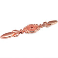 Base Metal Média 122mm Rosegold - C3019