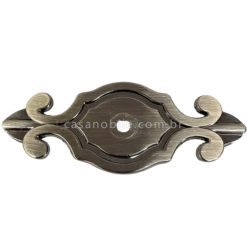Base Metal Pequena 72mm Bronze Antigo - C3023