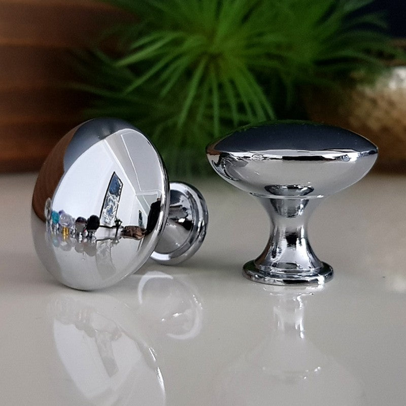 Puxador Ponto Gaveta Armário Cromado  - C3024