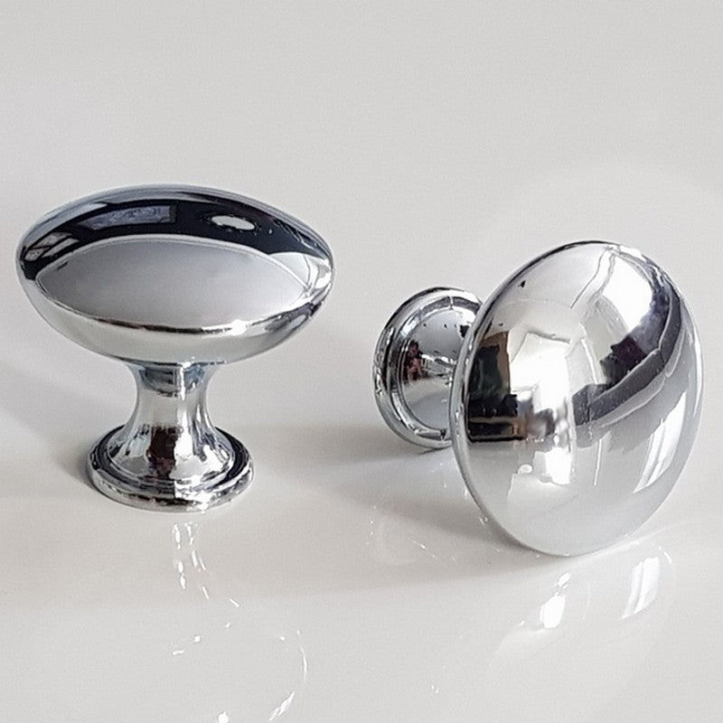 Puxador Ponto Gaveta Armário Cromado  - C3024