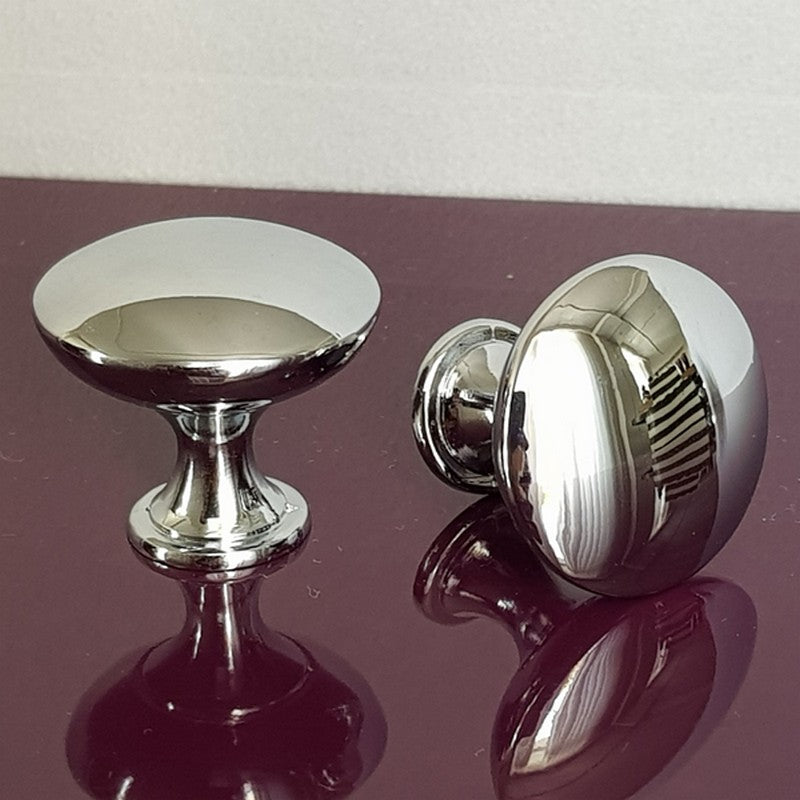 Puxador Ponto Gaveta Armário Cromado  - C3024