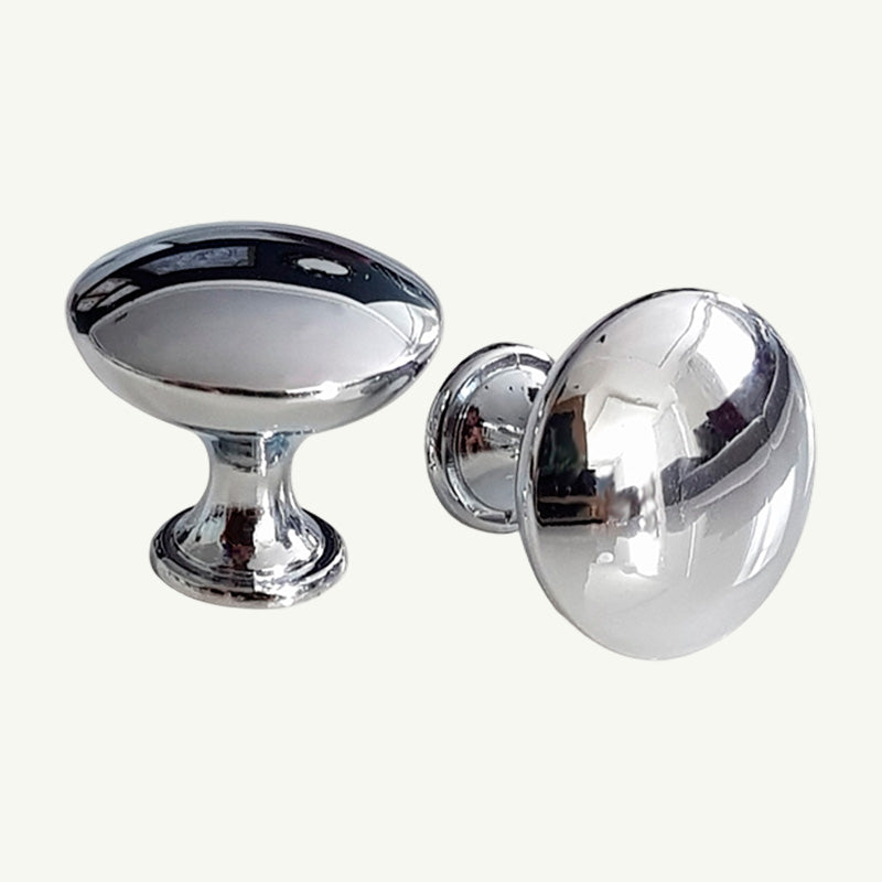 Puxador Ponto Gaveta Armário Cromado  - C3024