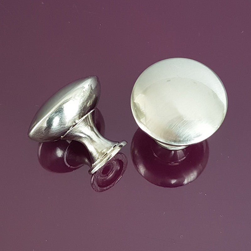 Puxador Ponto Gaveta Armário Niquel Escovado - C3025