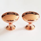 Puxador Ponto Gaveta Armário Rosegold  - C3033