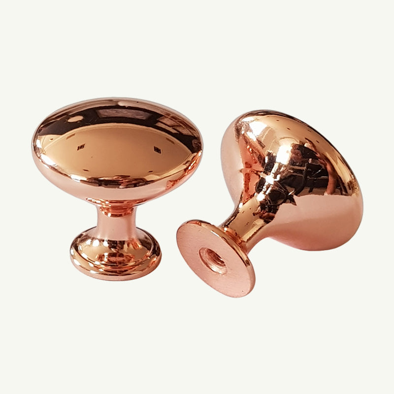 Puxador Ponto Gaveta Armário Rosegold  - C3033