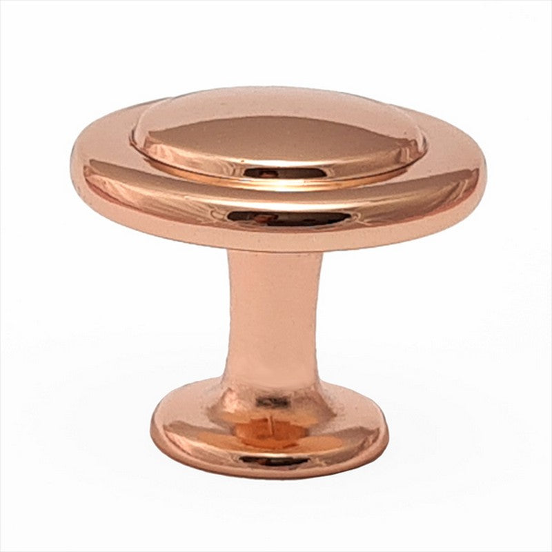 Puxador Ponto Gaveta Armário Rosegold Brilho - C3047