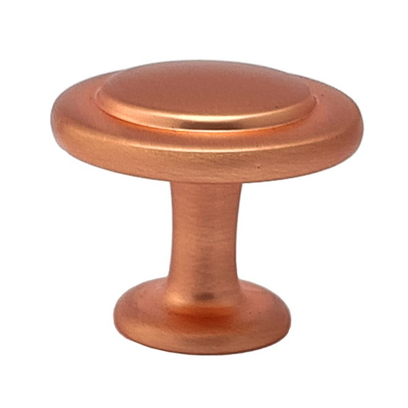 Puxador Ponto Gaveta Armário Cobre Escovado Fosco - C3050