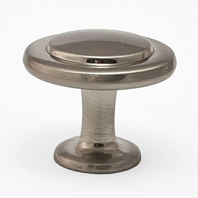 Puxador Ponto Gaveta Armário Níquel Escovado - C3051