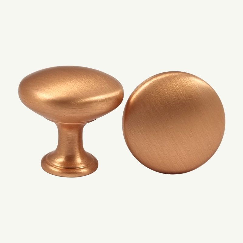 Puxador Ponto Gaveta Armário Cobre Escovado  - C3078