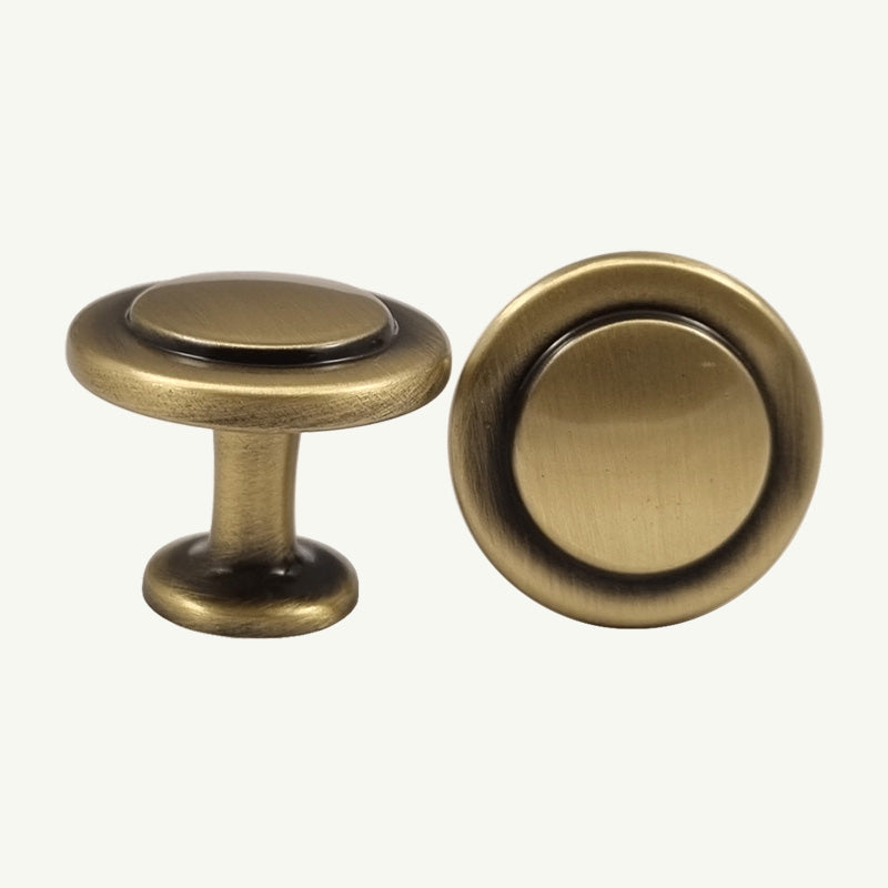 Puxador Ponto Gaveta Armário Bronze Antigo - C3080