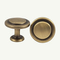 Puxador Ponto Gaveta Armário Bronze Antigo Fosco - C3086