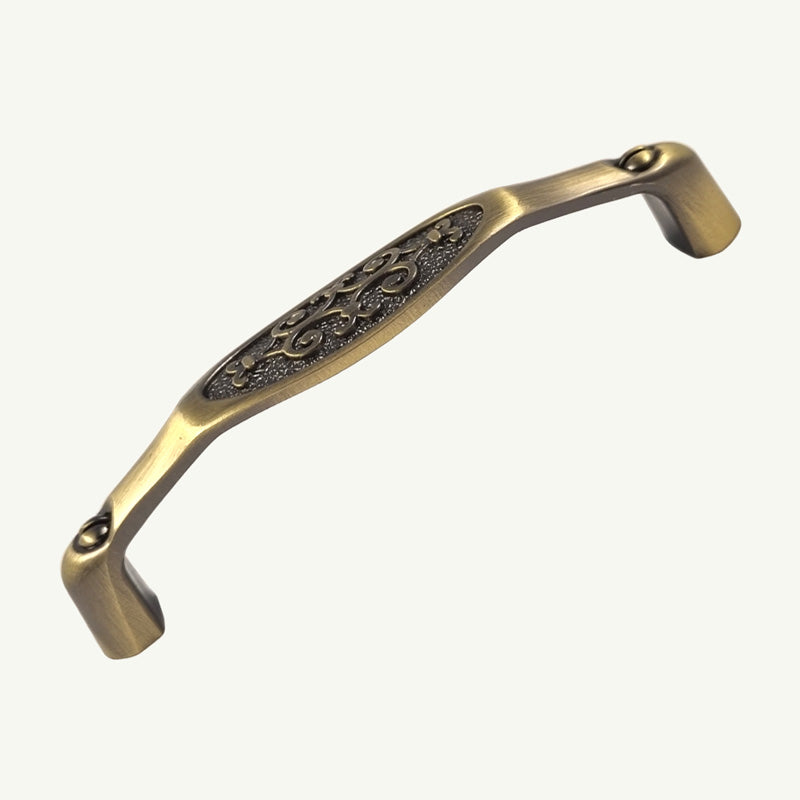 Puxador Metal Alça Ouro Velho 96mm - C3104