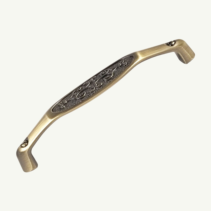 Puxador Metal Alça Ouro Velho 128mm - C3105